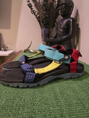 Multicolor Outdoor Sandals with Atika Tag